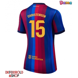 Barcelona Andreas Christensen #15 Hjemmebanetrøje Dame 2026-27 Kort ærmer Barcelona Andreas Christensen #15 Hjemmebanetrøje Dame 2026-27 Kort ærmer